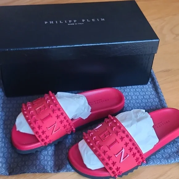 Philipp Plein | Shoes | Philipp Plein Nwt Leather Flat  display picture 1